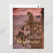 Eine freche Kartenansicht von The Hunchback of Not Postkarte (Vorne/Hinten)