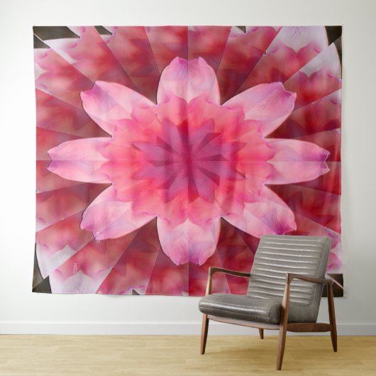 Eine freudige Blüte...... Wandteppich (Beispiel (Horizontal))