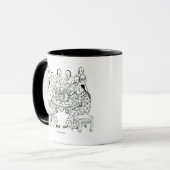 Eine freundliche Mahlzeit Tasse (Vorderseite Links)