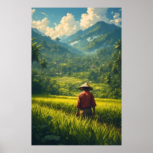 Eine Friedliche Ernte Poster (Vorne)