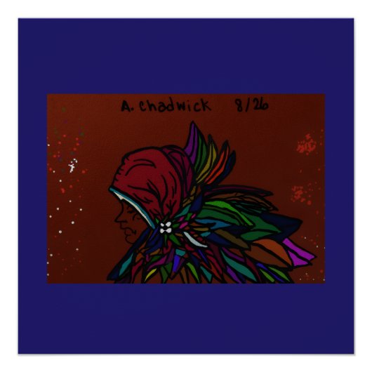 Eine Friedlichkeit in Blumen Poster (Vorderseite)