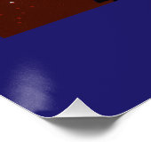 Eine Friedlichkeit in Blumen Poster (Ecke)