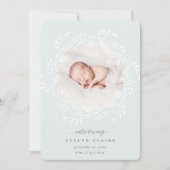 Eine frische Zweigstelle | Foto Birth Ankündigung (Vorderseite)