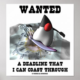 Eine Frist gewollt, die ich überwinden kann Poster