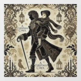 Eine frohe Walk-Zuhause Fensteraufkleber