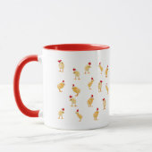 Eine frohe Weihnacht-Huhn-Tasse! Tasse (Links)