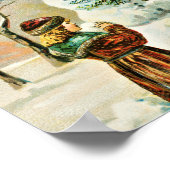 Eine frohe Weihnachten (1903) berühmte Kunst Poster (Ecke)