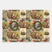 Eine frohe Weihnachtszeit Geschenkpapier Set (Vorderseite)