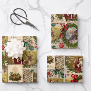 Eine frohe Weihnachtszeit Geschenkpapier Set