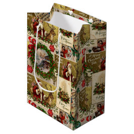 Eine frohe Weihnachtszeit Mittlere Geschenktüte