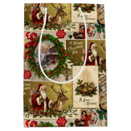 Eine frohe Weihnachtszeit Mittlere Geschenktüte