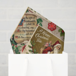 Eine frohe Weihnachtszeit Seidenpapier