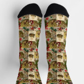 Eine frohe Weihnachtszeit Socken (Oben)