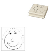 Eine fröhliche Briefmarke Gummistempel (Stempel)