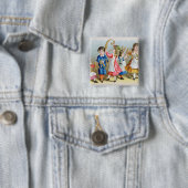 Eine fröhliche Christmas', viktorianische Button (Beispiel)