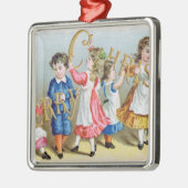 Eine fröhliche Christmas', viktorianische Ornament Aus Metall (Links)