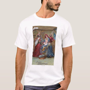 Eine fröhliche ChristmasNativity Szene T-Shirt