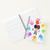 Eine fröhliche Feier zur Sensibilisierung für Auti Notizblock (Innenseite)