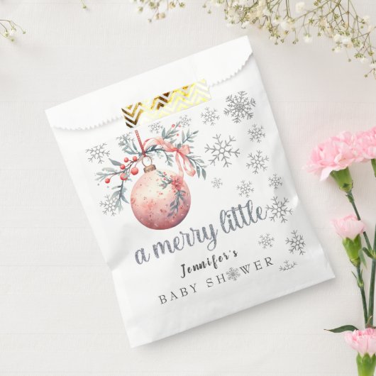 Eine fröhliche kleine Weihnachts-Ball-Winter-Babyd Geschenktütchen (Versiegelt)