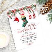 Eine fröhliche kleine Weihnachtsdusche - Einladung