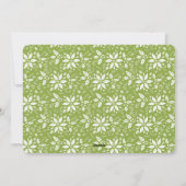 Eine fröhliche und helle Weihnachtskarte Feiertagskarte (Rückseite)