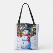 EINE FROSTE CHRISTMAL-EVE-Tasche Tasche (Rückseite)