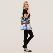 EINE FROSTE CHRISTMAL-EVE-Tasche Tasche (Am Model)