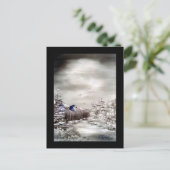 Eine frostige Nacht - Postkarte (Stehend Vorderseite)