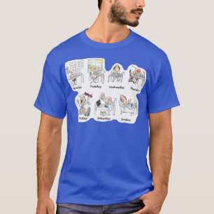 Eine Fruchtfliege für jeden Tag der Woche 1 T-Shirt