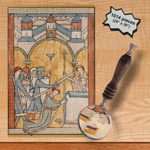 Eine frühe Darstellung des Martyriums von St. Thom Puzzle