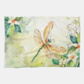 Eine Frühling-Libelle Geschirrtuch (Horizontal)