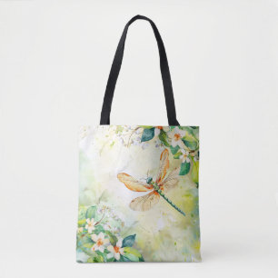 Eine Frühling-Libelle Tasche