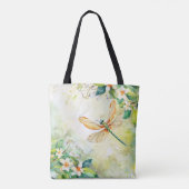 Eine Frühling-Libelle Tasche (Rückseite)
