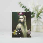 Eine Frühlingsgöttin Postkarte (Stehend Vorderseite)