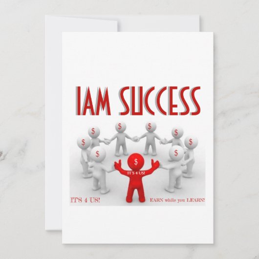 EINE FÜHRENDE GEBÄUDE EINLADUNG (Vorderseite)