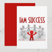 EINE FÜHRENDE GEBÄUDE EINLADUNG (Vorne/Hinten)