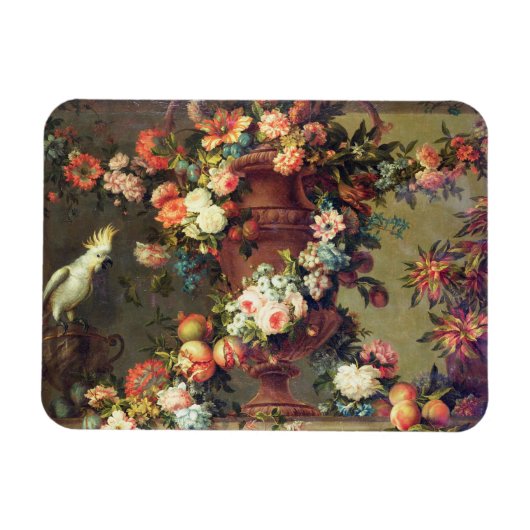 Eine Fülle an Obst und Blume Magnet (Horizontal)