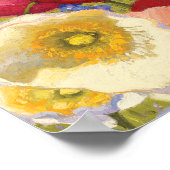 Eine Fülle von Blume Poster (Ecke)