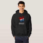 Eine Funktionsperson, die für einen Republikaner Hoodie (Vorne ganz)