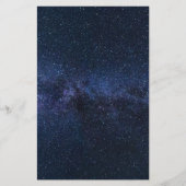Eine Galaxie der Sterne am Nachthimmel Briefpapier (Vorderseite)