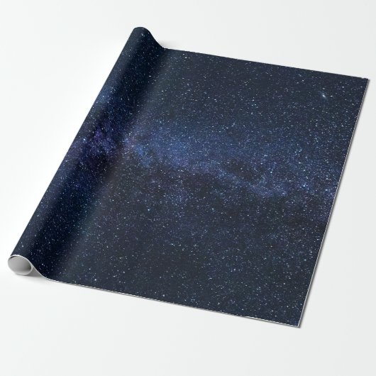 Eine Galaxie der Sterne am Nachthimmel Geschenkpapier (Ungerollt)