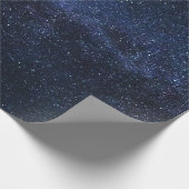 Eine Galaxie der Sterne am Nachthimmel Geschenkpapier (Ecke)