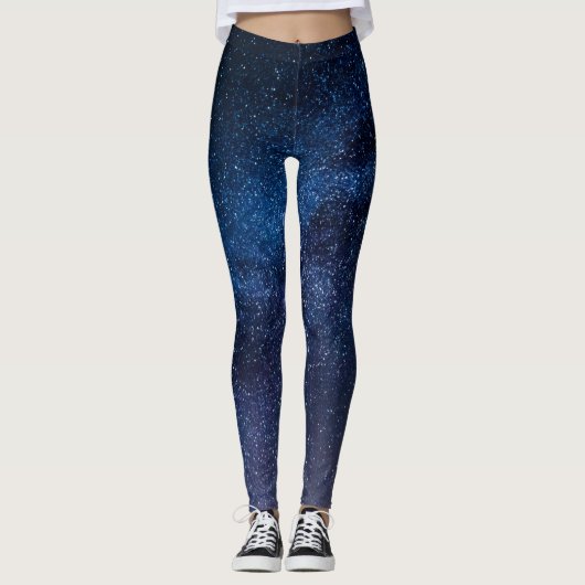Eine Galaxie der Sterne in der Nacht Niedlich Leggings (Vorderseite)