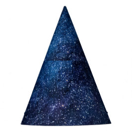 Eine Galaxie der Sterne in der Nacht Niedlich Partyhütchen