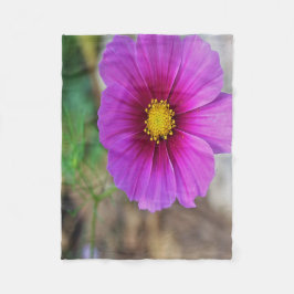 Eine Galaxie innerhalb einer Blume Fleecedecke