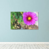 Eine Galaxie innerhalb einer Blume Leinwanddruck (Insitu (Holzboden))