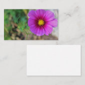 Eine Galaxie innerhalb einer Blume Visitenkarte (Vorne/Hinten)