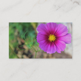 Eine Galaxie innerhalb einer Blume Visitenkarte