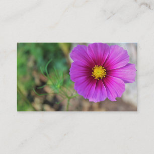 Eine Galaxie innerhalb einer Blume Visitenkarte