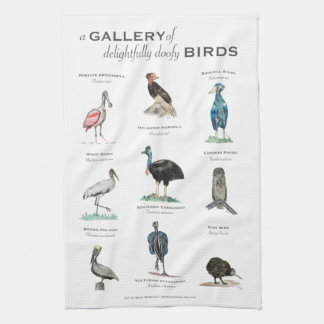 Eine Galerie mit wunderschönen, duofy Birds Geschirrtuch